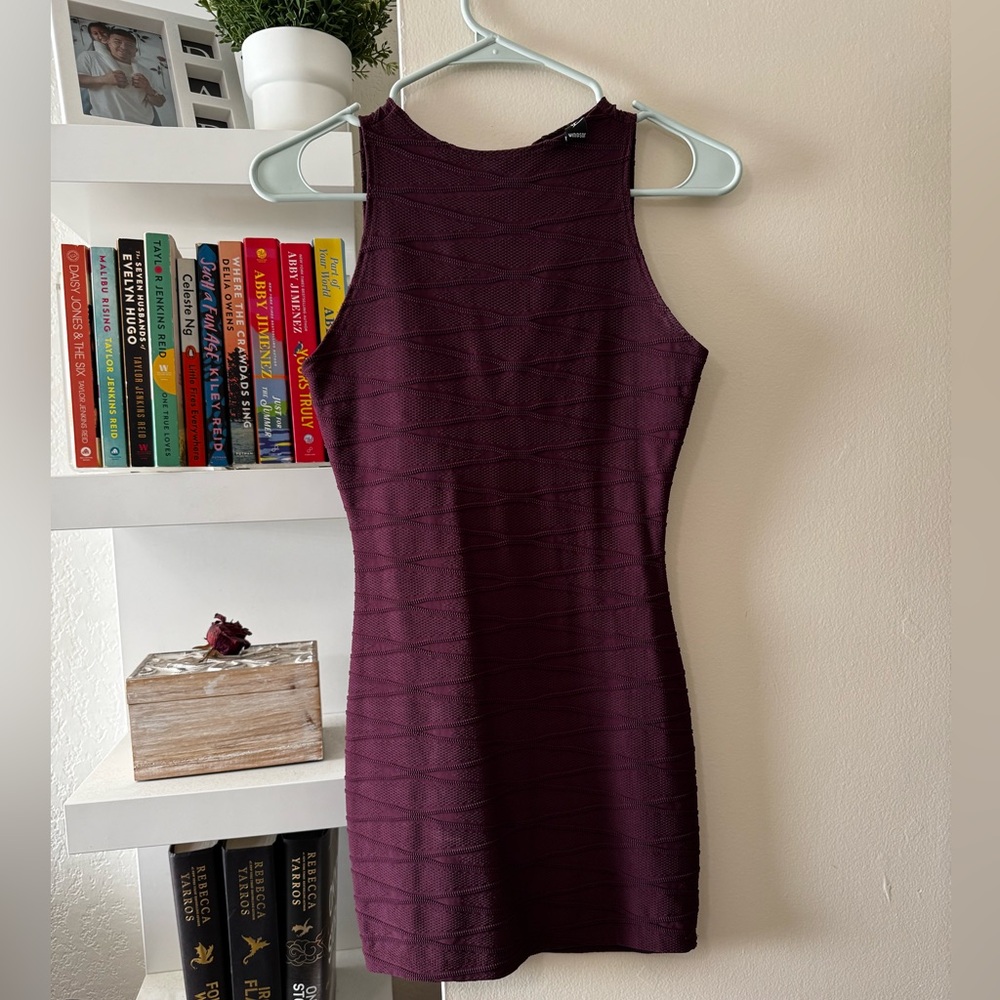 Elegant Purple Sleeveless Dress from Windsor